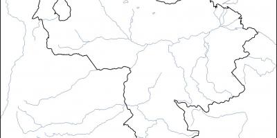 Venezuela tyhjä kartta
