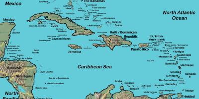 Saaret off venezuela kartta